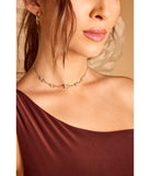 In Flight Butterfly Rhinestone Choker