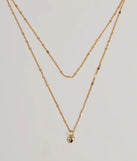 Love Expression Heart Layered Necklace