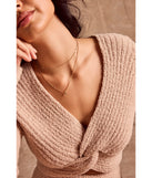Love Expression Heart Layered Necklace