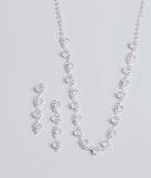 Timeless Luxe Cubic Zirconia Rhinestone Necklace Set