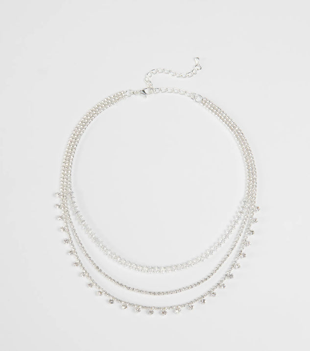 Luxe Dreams Cubic Zirconia Layered Necklace