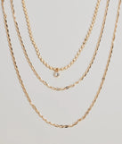 Layered Radiance Rhinestone Necklace