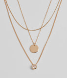 Fab Statement Layered Rhinestone Necklace Set