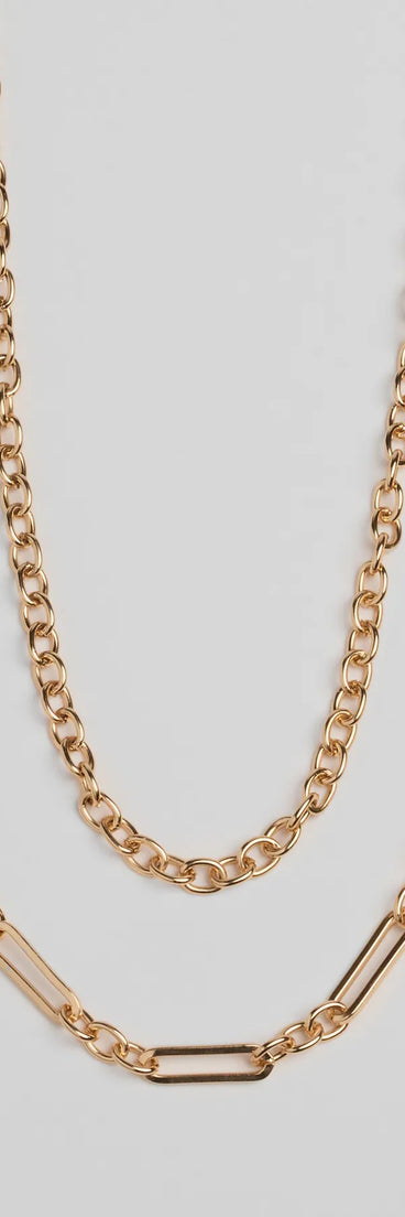 Love To Layer Multi-Chain Necklace Set