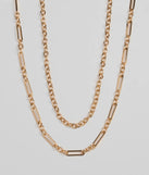 Love To Layer Multi-Chain Necklace Set