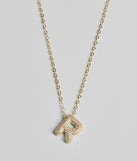 Get inspired with the Bubble Letter Monogram Rhinestone Necklace, a feed-worthy gold piece that’s part of Windsor's updated and curated women’s clothing edit packed with must-have fall outfit ideas.