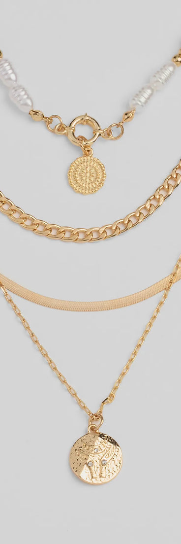 Made To Be Seen Statement Layered Necklace