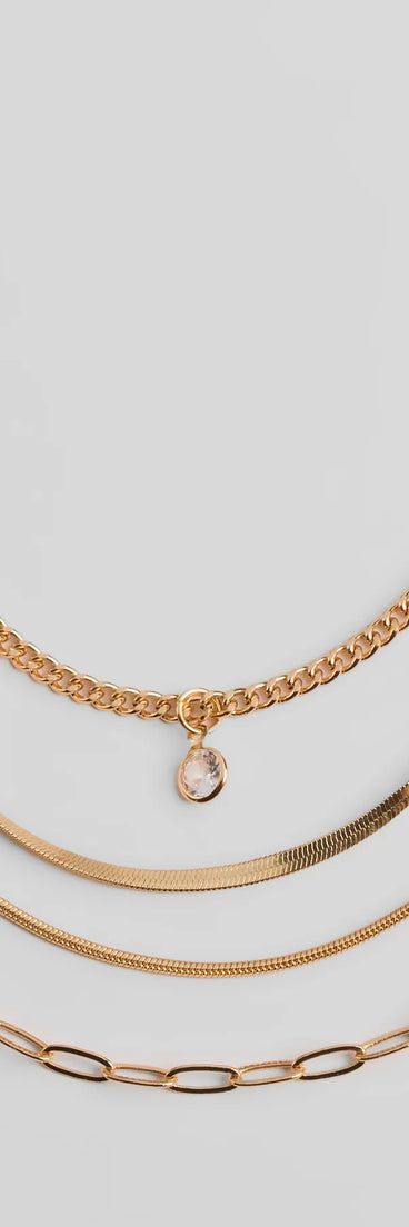 Extra Radiance Four-Pack Necklace Set