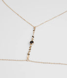 The Love Potion Layered Dainty Body Chain in gold brings edge and energy to your vibe, ready to elevate any festival look or concert outfit.