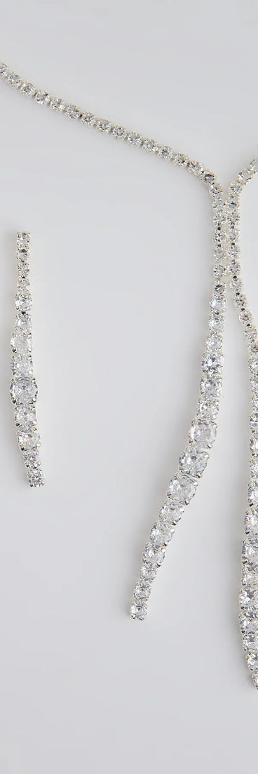 Get inspired with the Epitome Of Elegance Necklace And Earrings Set, a feed-worthy silver piece that’s part of Windsor's updated and curated women’s clothing edit packed with must-have fall outfit ideas.