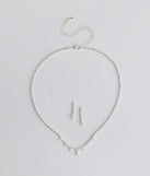 Stunning Pair Necklace And Earrings Set