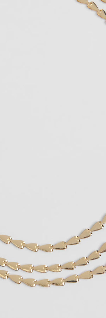 Get inspired with the Vibe For Tonight Layered Necklace, a feed-worthy gold piece that’s part of Windsor's updated and curated women’s clothing edit packed with must-have fall outfit ideas.