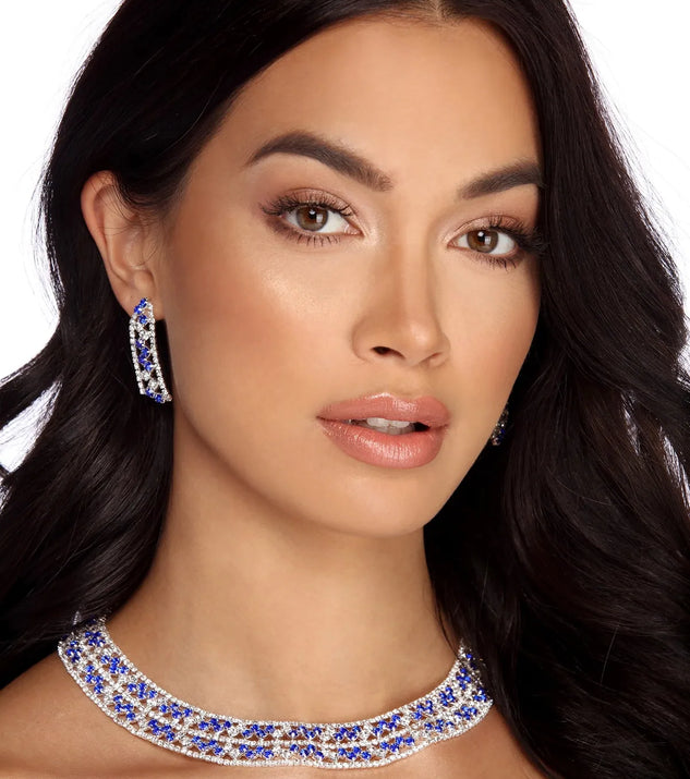 Make A Statement Necklace And Earrings