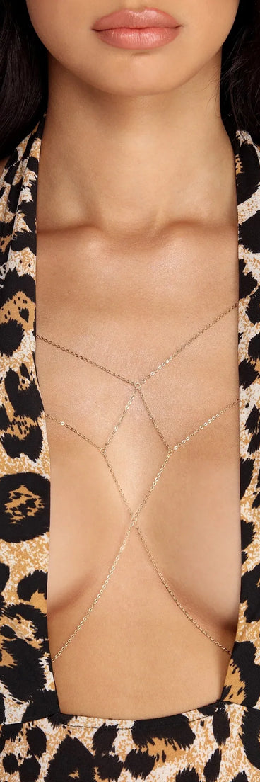 Caged Bralette Body Chain
