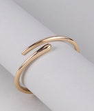 Low-Key Luxe Overlap Bracelet