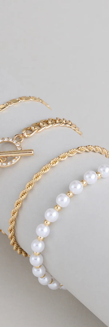 Love Of Mine Four Piece Bracelet Set