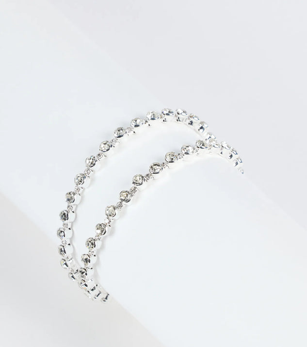 All That Glimmers Rhinestone Bracelet
