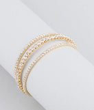 Glimmering Shine Rhinestone Cuff Bracelet