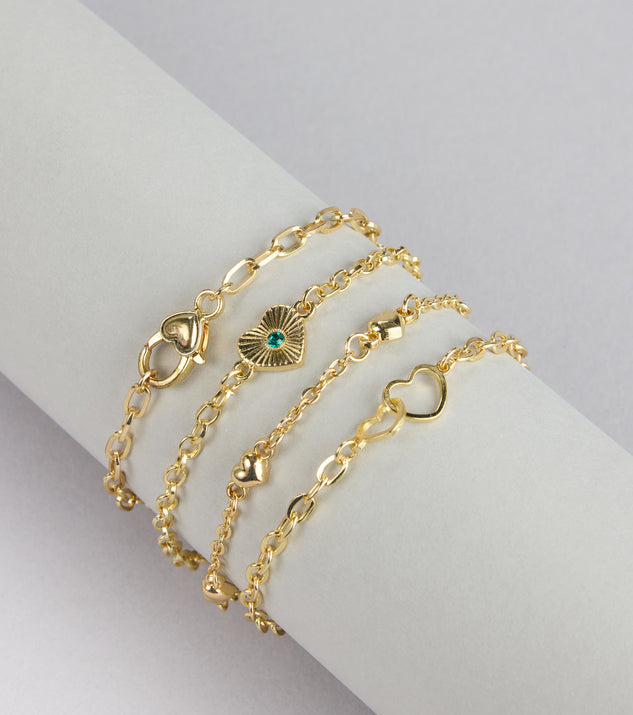 Triple Threat Charm Bracelet Set