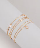 Dainty Daze Layered Chain Bracelet