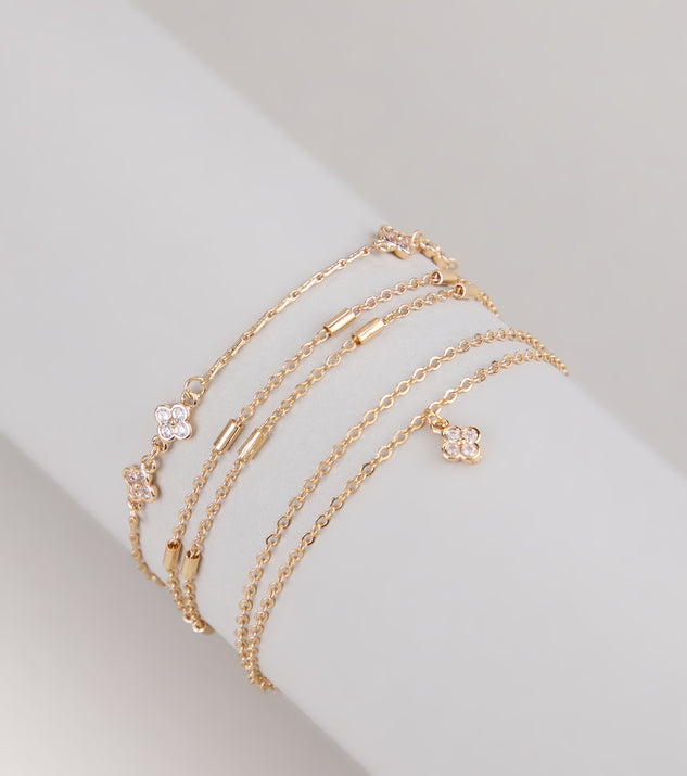 Dainty Daze Layered Chain Bracelet