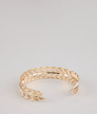 Stay Golden Leaf Arm Cuff