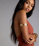 Stay Golden Leaf Arm Cuff
