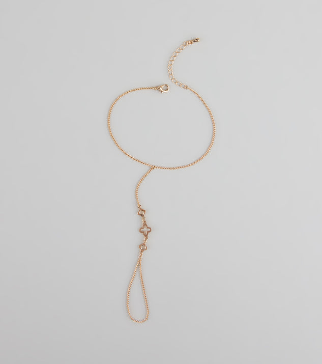 Dainty Glam Hand Chain