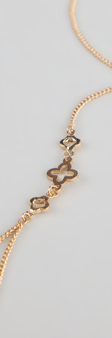 Dainty Glam Hand Chain