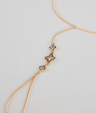 Dainty Glam Hand Chain
