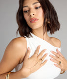 Dainty Glam Hand Chain