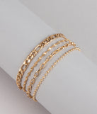 Layer It On Multi-Chain Bracelet Set