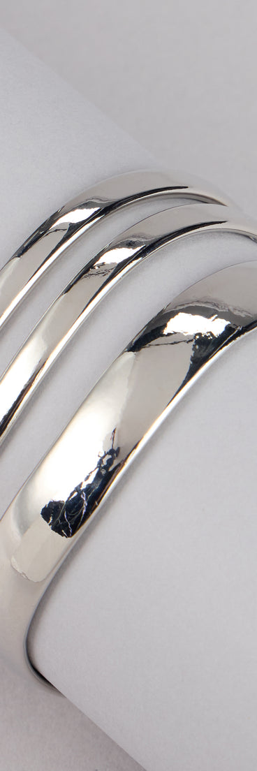 Sleek Moves Bangle Bracelet Set