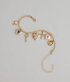Forever Yours Vintage Charm Bracelet