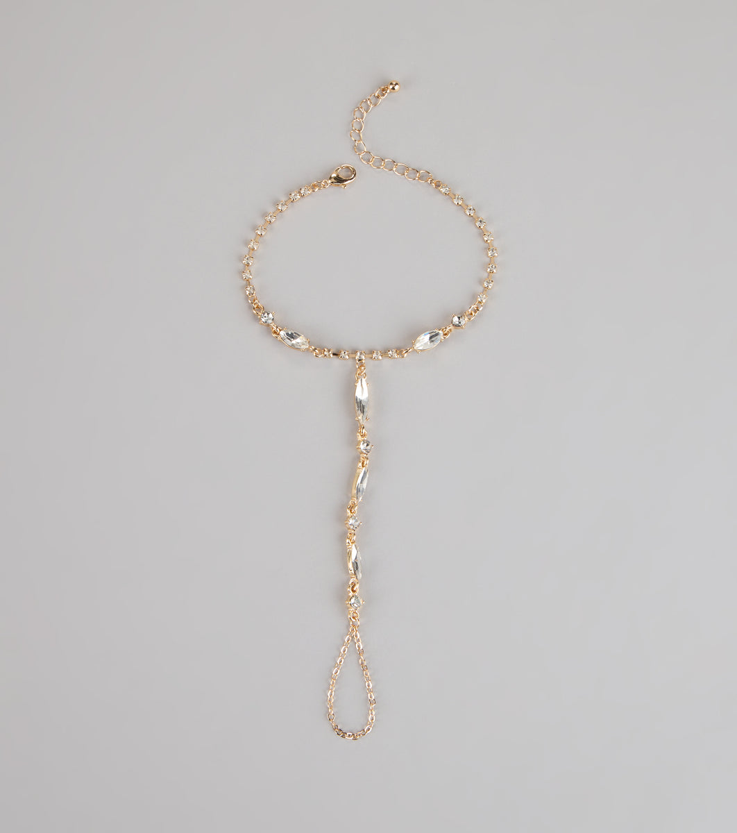 Drip Effect Hand Chain & Windsor