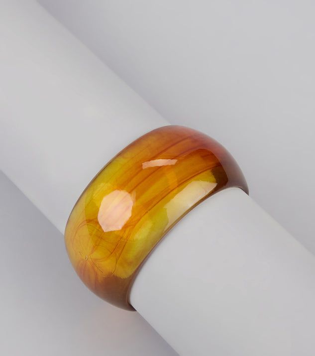Shop Windsor Bold Accents Resin Bangle Bracelet Online – Trendy & Affordable Fashion