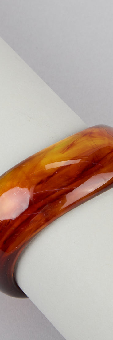 Stack Star Resin Bangle Bracelet