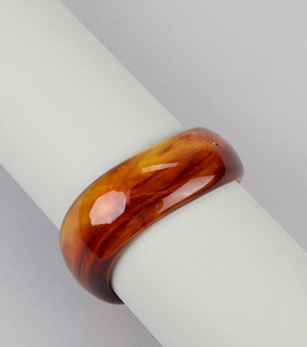 Stack Star Resin Bangle Bracelet