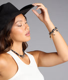 Wild West Bandana Charm Bracelet