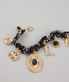 Wild West Bandana Charm Bracelet