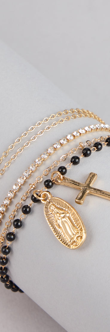 Charmed Up Layered Bracelet Set