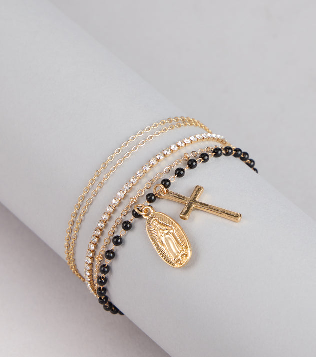 Charmed Up Layered Bracelet Set