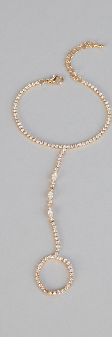 Diamond Drift Hand Chain