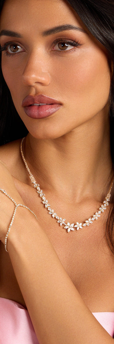 Diamond Drift Hand Chain