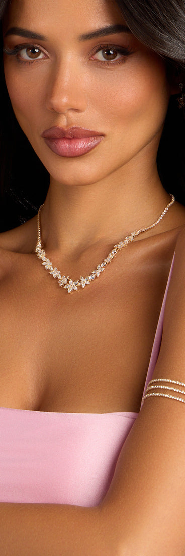 Spiral Shine Rhinestone Arm Cuff