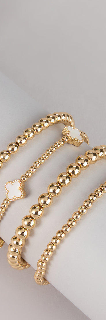 Charm Vibes Four Pack Bracelets