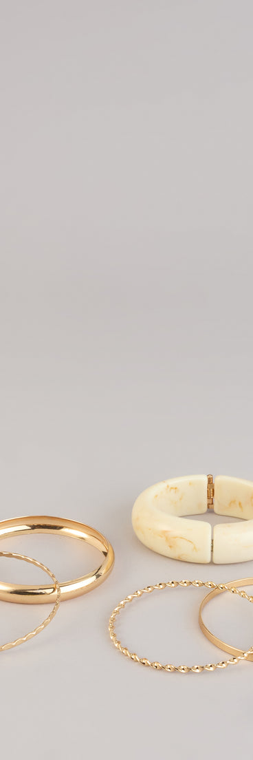 Layered Luxe Bracelet Five-Pack