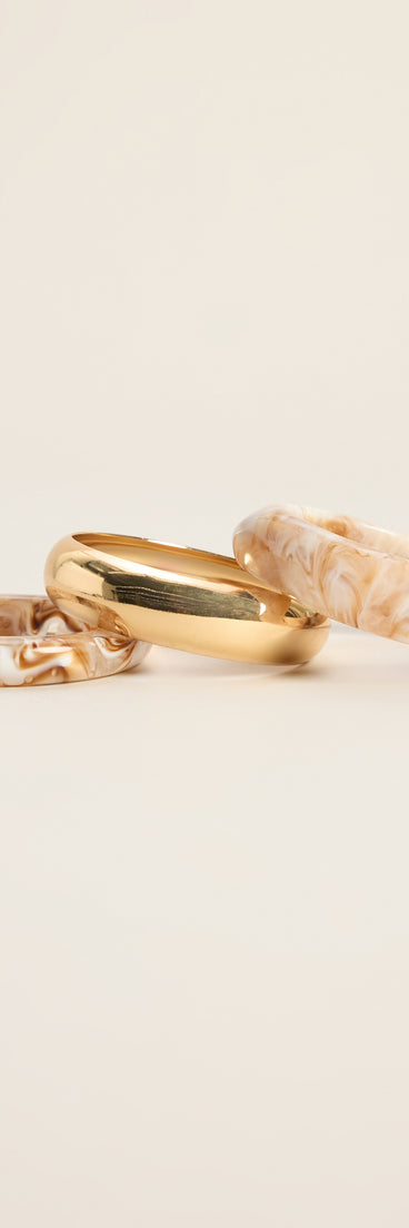 Curated Chic Three-Piece Bracelet Set