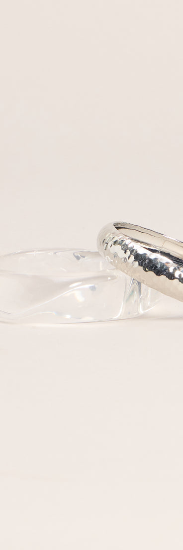 Stacked The Odds Bangle Set