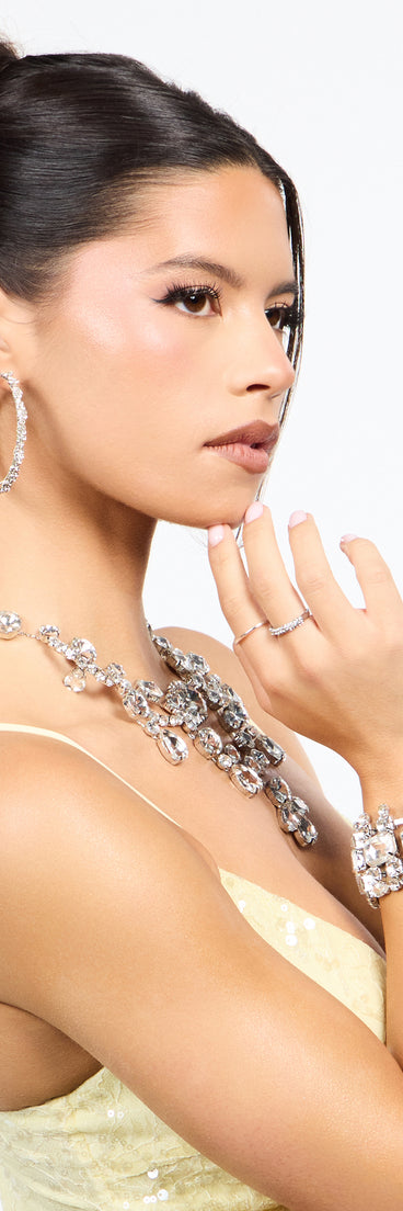 Wrist Ice Rhinestone Bracelet